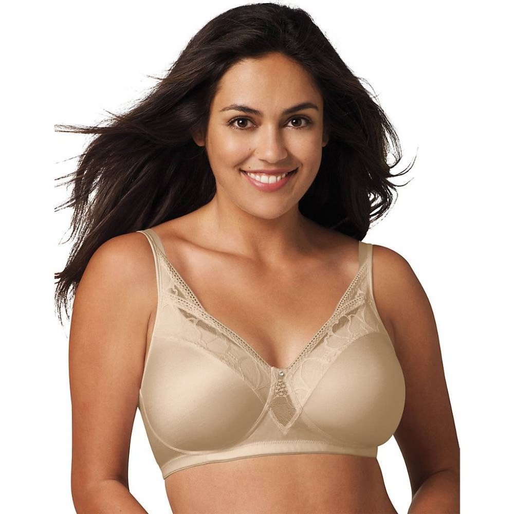 Elegant Beige Lace Bra